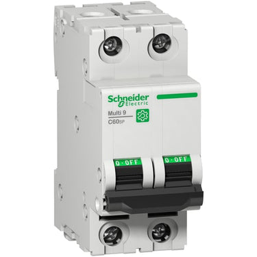 Automatsikring Multi9 C60sp 2P C-karakteristik 10A 480/277 UL1077 - 1