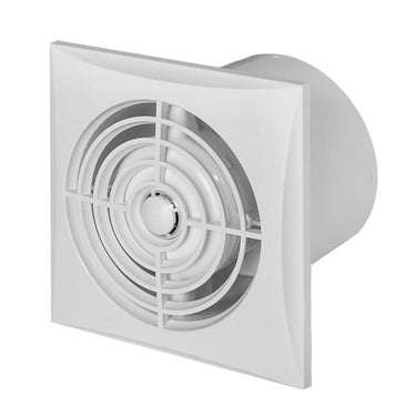 Silent ventilator med Timer Ø100 System+ komplet med front panel - 1