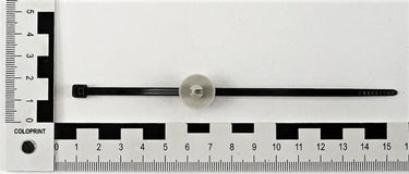 Kabelbinder T30RFT5 sort med fod 148X3,6 - 1
