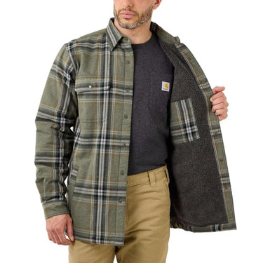 Carhartt Skjortejakke 105430 grøn str S - 1