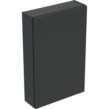 Geberit Icon overskab 450 x 150 x 700 mm 1 låge Lava højkomprimeret trelags-spånplade mat lakeret - 1
