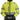 Snickers Hi-Vis letvatteret jakke kl. 2 str 3XL gul/sort - 1