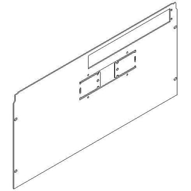 Tabula montageplade for q-box 1 4X2M - 1