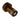 Målerforskruning m/ kontrollerbar kontraventil 2286 rødgods  1/2" x 3/4" x 40 mm - 1