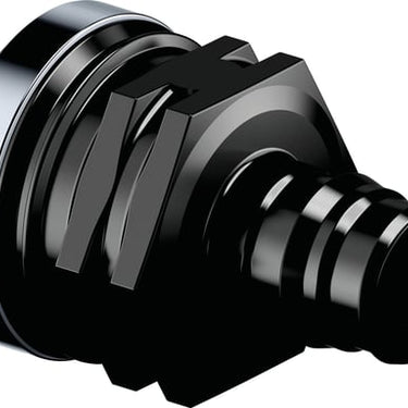 Uponor Q&E overgangsmuffe PPSU sort 20 mm x 3/4" - 1