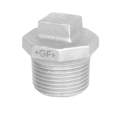 Prop galvaniseret med rand 1/8 - 1
