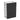 Pressalit Public Classic affaldspand 60L mat sort - 1