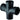 Geberit Silent PP grenrør 87,5° 110/110mm mf sort - 1