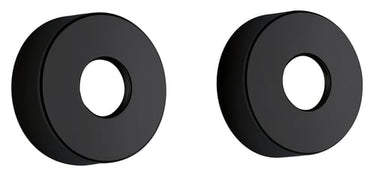 Damixa rosetter 3/4" Ø75 mm mat sort - 1