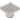 BLÜCHER boligafløb Square Ø75/145x145mm LL til beton rustfrit - 1