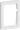 LK FUGA Baseline 63 ramme 1,5 modul hvid - 1