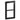 LK FUGA Design ramme - PURE Glas 1,5 modul - 1