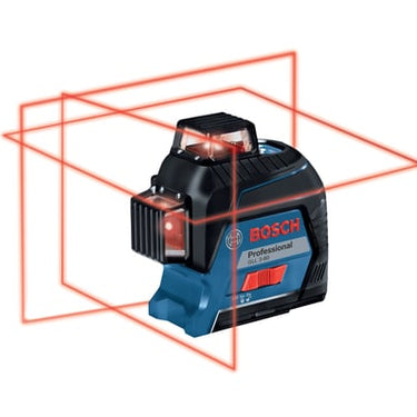Blå Bosch cirkellaser gll 3-80 - 1