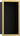 hansgrohe XtraStoris Individual vægniche mat sort med designramme 300/150/100 poleret guld-optik PVD - 1