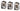 NZM2-250-XKC -  Rammeklemme (3Stk) for NZM2 bis - 1