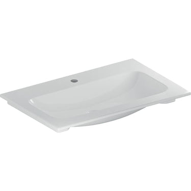 Geberit Icon håndvask 900 x 480 x 130 mm hvid porcelæn KeraTect - 1