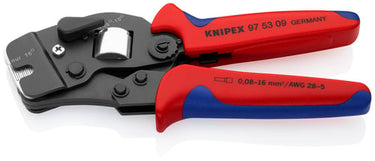 Selvindstillelig crimptang til kabeltyller bruneret 190 mm - 1