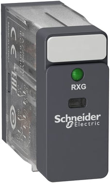 RXG stikbensrelæ med LED 2 C/O 5A og 24VDC - 1
