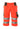 Mascot shorts lange 15549 hi-vis rød/antracit str C46 - 1