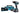 Makita 40V Slagboremaskine HP002GD201 2,5Ah - 1