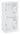 Underlag 2-modul lodret IP55 hvid - 1