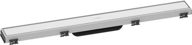 hansgrohe RainDrain Match kappesæt til flise bruseafløb 700 mm mat hvid - 1