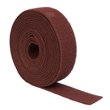 3M™ Scotch-Brite™ Rulle WR-RL A MED 100 mm x 10 m Rød 4 rl/krt PN61143 - 1