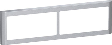 LK FUGA SOFT designramme vandret 2x2 modul stålmetallic - 1