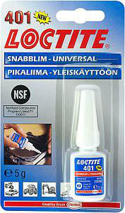Hurtiglim Loctite 401 5 g - 1