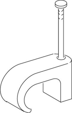 Clips flad TC 3x5/20 mm klar - 1