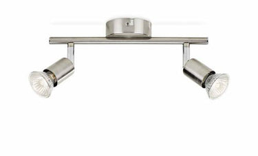 myLiving Limbali Loftlampe Mat Krom 2x50W 230V - 1