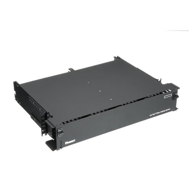 HD Flex 19" panel udtræk 2U for 24 kassetter (max 288 fiber) sort - 1