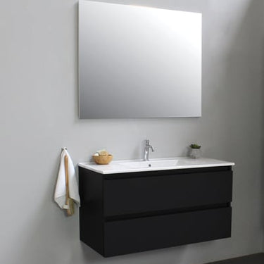 Sanibell Online møbelsæt 100x46cm mat sort usamlet - 1