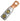 Knækbolt kabelsko SL70R70S-10-12 16-70mm² M10+M12 vendbar - 1