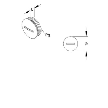 Blindprop messing PG 21 - 1