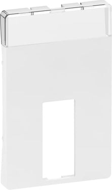 LK FUGA afdækning for VGA-udtag (15P VGA eller 9P Sub-D) 1,5 modul hvid - 1
