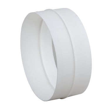 Samlenippel ø 150 mm med kontraspjæld(plast) - 1