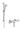 hansgrohe Croma Select E Vario/Ecostat Comfort term/brus 650mm krom/hvid - 1