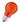 OSRAM LED STAR DECO standard 2,5W/orange (15W) E27 (160 lm) - 1