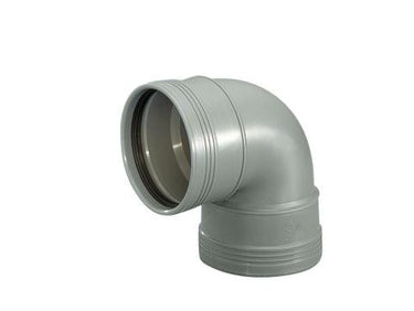 Wafix PLUS PP bøjning 88,5° x 32 mm grå - 1