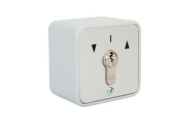 GEBA nøgleafbryder 2 X PULS 1 polet med cylinder - 1