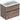 Geberit Icon møbelpakke 750 x 480 x 630 mm 2 skuffer nøddetræ porcelæn melamin træstruktur - 1