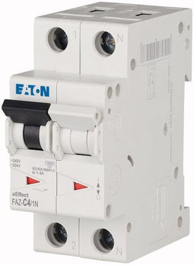 Automatsikring 4A 1P+N C FAZ-C4/1N - 1
