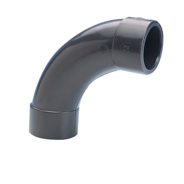 bøjning pvc 90° muffe/muffe 40 mm PN16 - 1