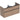 Geberit Icon vaskeskab 1184 x 476 x 615 mm 4 skuffer eg natur højkomprimeret trelags-spånplade melamin træstruktur - 1