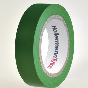 HelaTape Flex 15 mm x 10 m grøn 10 ruller - 1