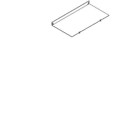 Tabula afskærmningsplade vandret 3X2M 220A8203 - 1