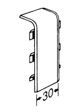 Koblingsstykke SL 20051 M 5555 perlehvid - 1