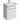 Geberit Renova Compact vaskeskab 550 x 367 x 604 mm 1 låge blankpoleret hvid højkomprimeret trelags-spånplade lakeret - 1