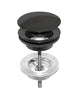 Gustavsberg Epic Push-down bundventil til vask mat sort - 1